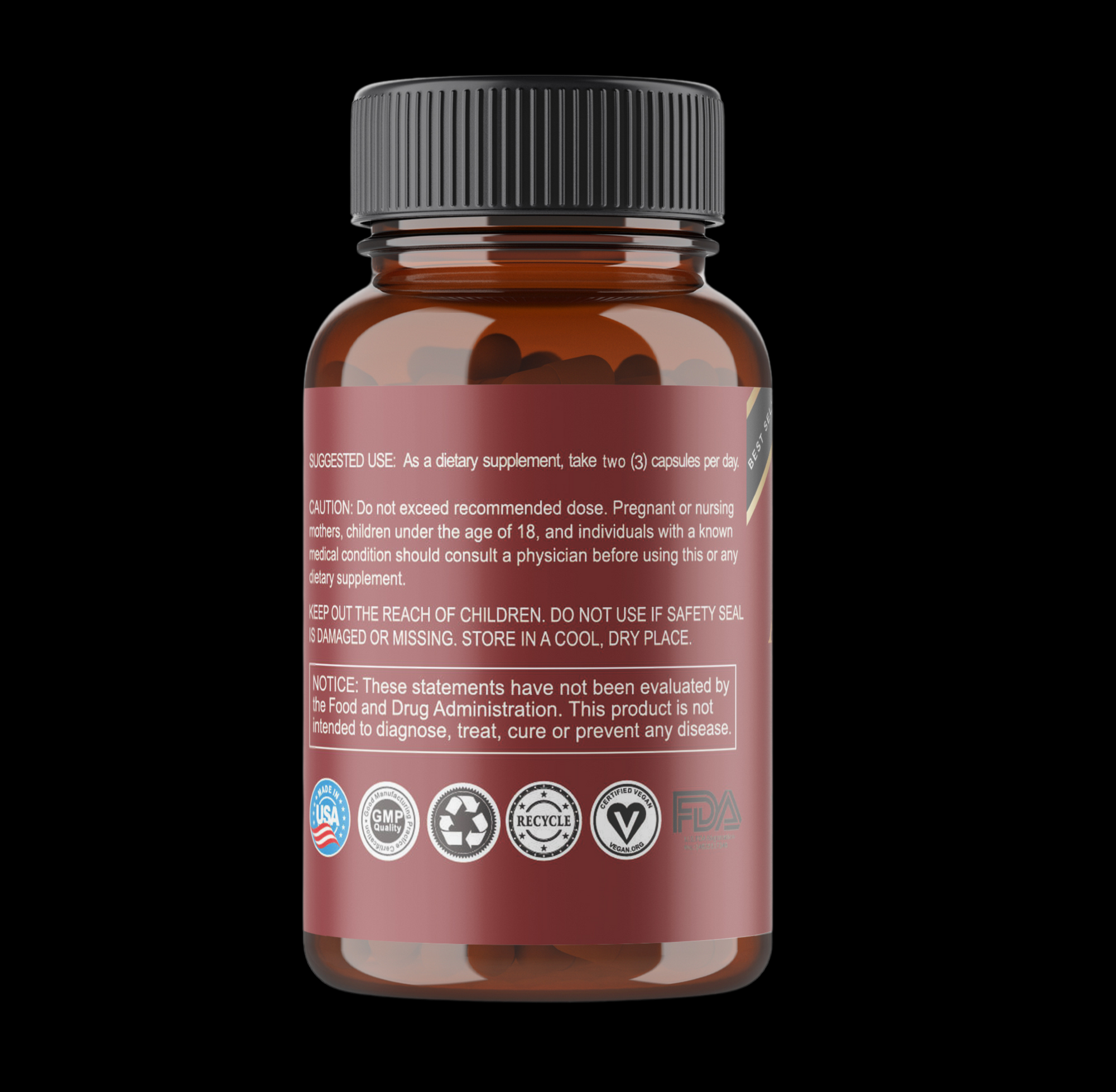 Stoic Supps Ashwagandha Capsules