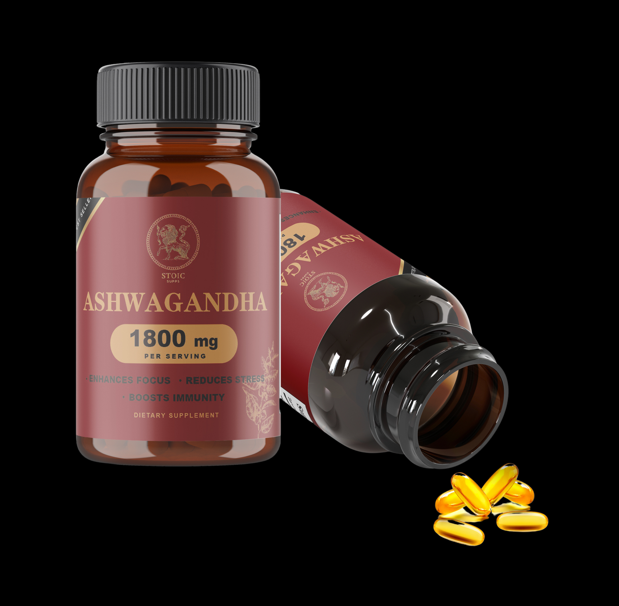 Stoic Supps Ashwagandha Capsules