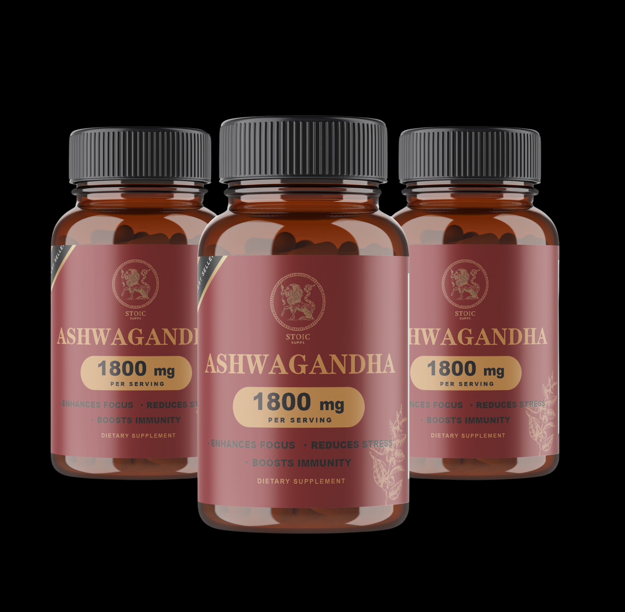 Stoic Supps Ashwagandha Capsules